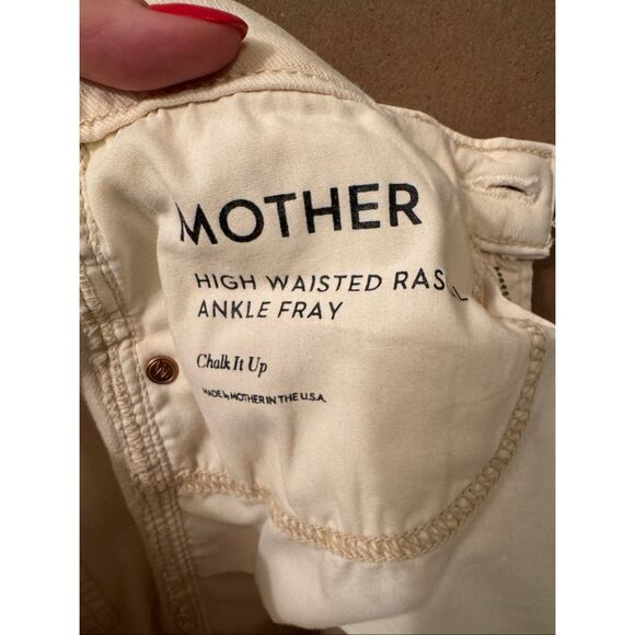 Mother High Waisted Rascal Ankle Fray Jean - Picture 8 of 8